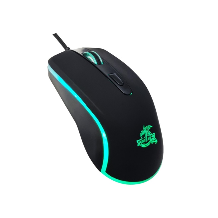 Dexim DMA021 4D Buton SAPHIRA RGB Oyuncu Mouse DPI: 800-1200-1600-2400 1.5 Mt Örgülü Kablo