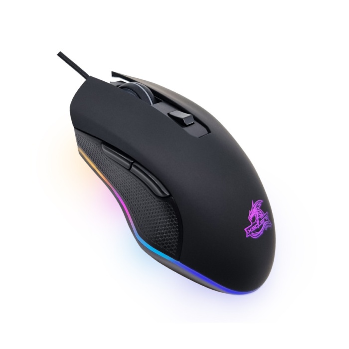 Dexim DMA020 6D Buton Orendo 20RGB Oyuncu Mouse DPI:1200-2400-4800-7200 1.5 Mt Uzunluk Örgülü Kablo