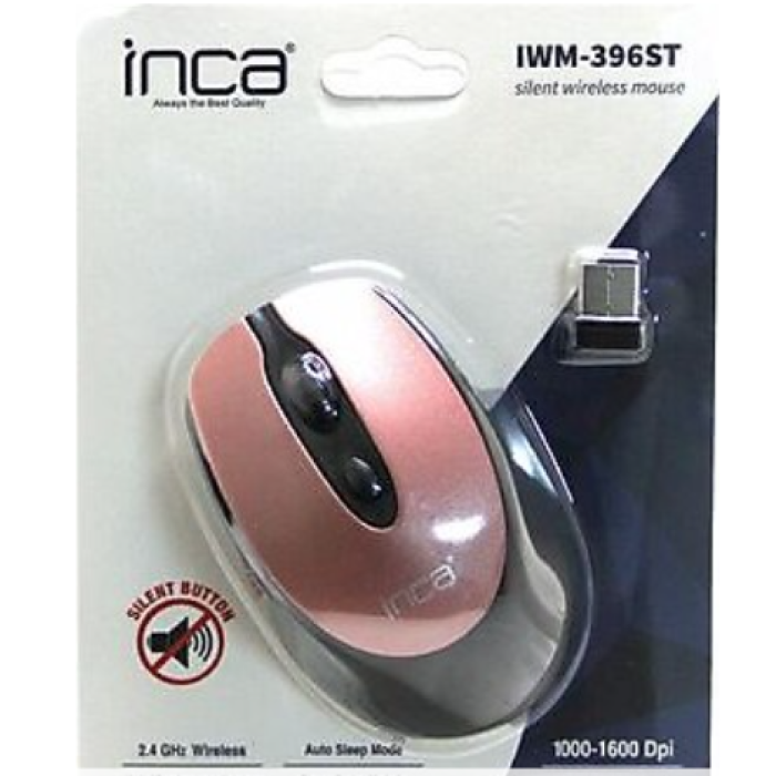 Inca IWM-396ST Rose Gold Wireless Mouse 1600Dpi