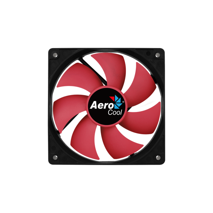 Aerocool AE-CFFR120PRD Force 12cm PWM 4Pin Kırmızı Sessiz Fan