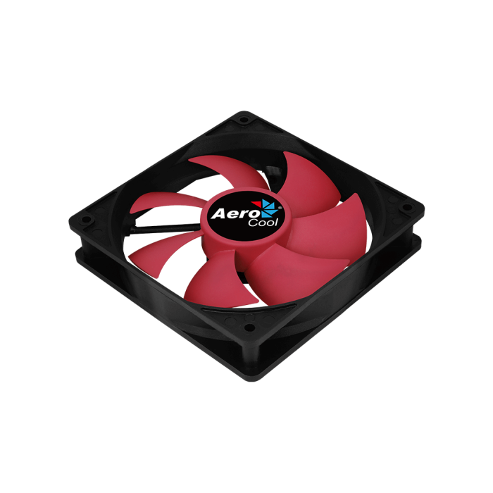 Aerocool AE-CFFR120PRD Force 12cm PWM 4Pin Kırmızı Sessiz Fan