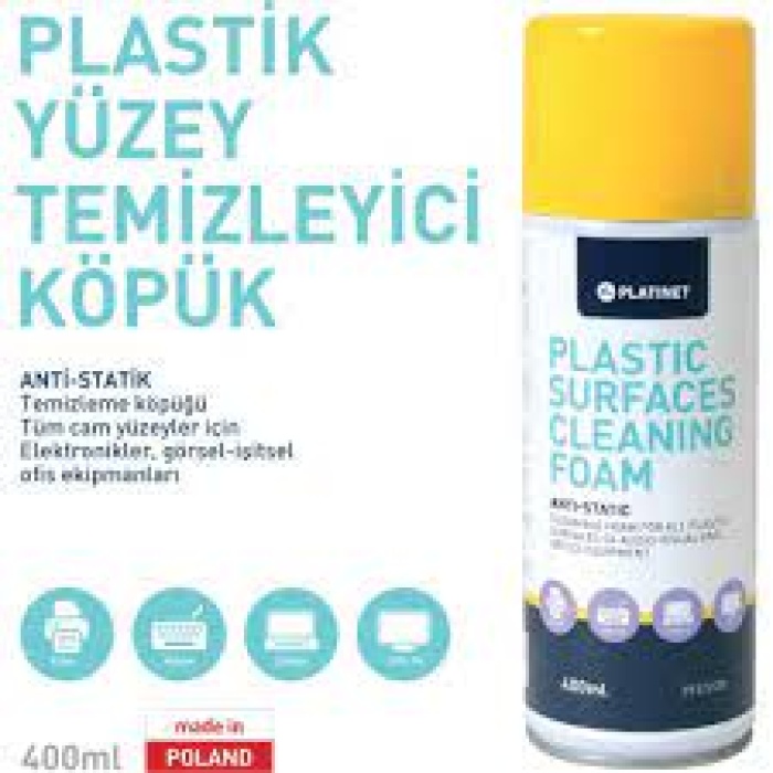 Platinet 400 ml Plastik Yüzey Temizleme Spreyi