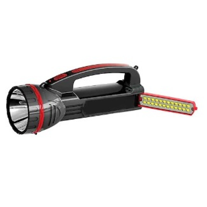 Panther PT-7758  Usb Şarjlı Spot  Fener 2W Led+24 Smd Led Açılır Kapanır Kapaklı