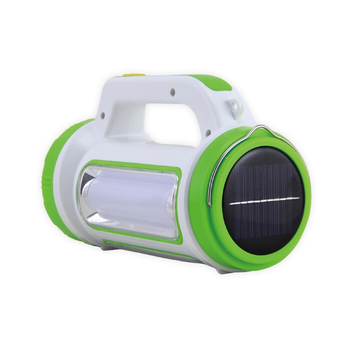 Panther PT-8158  Solar USB Şarjlı  El Feneri 3W Led+3 Yan Led 5 Saat Çalışma Max 800Lumen