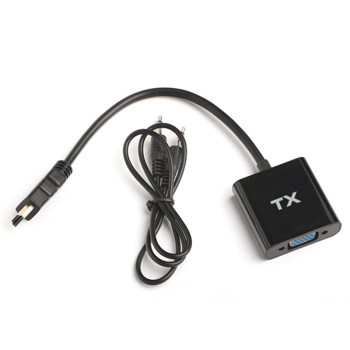 TX HDMI to VGA ve SES Aktif Dijital-Analog Dönüştürücüsü