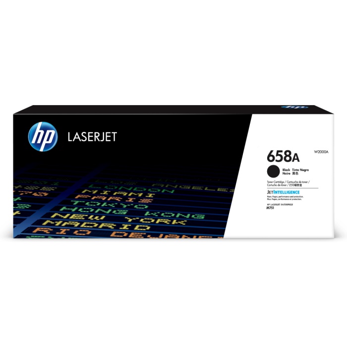 HP 658A Black Siyah 16.000 Sayfa Toner W2000A