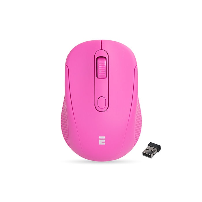 Everest SM-300 Usb Mor 4D Optik Süper Sessiz Alkalin Pil Kablosuz Mouse