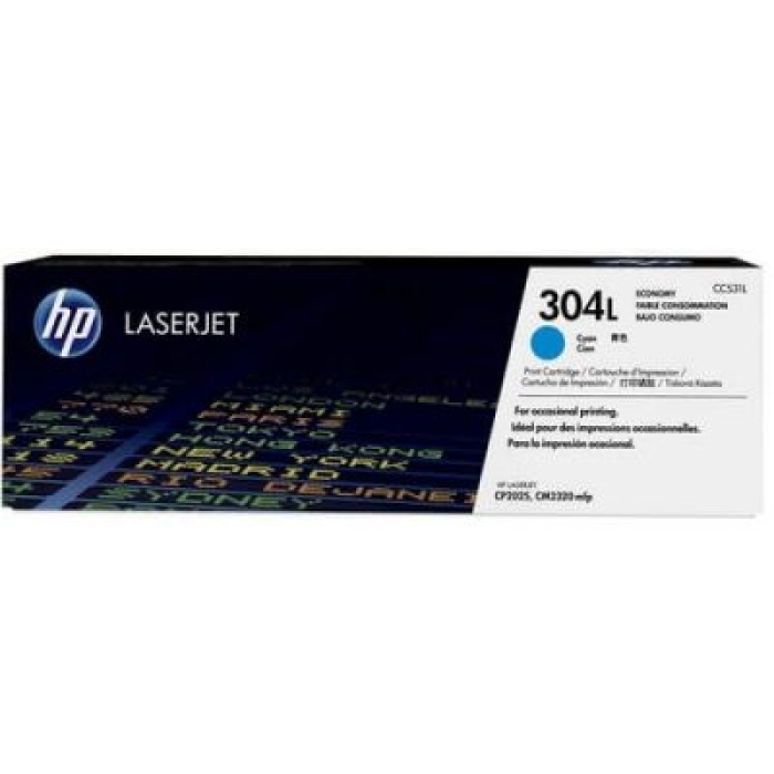 HP 304L Cyan Mavi 1.400 Sayfa Ekonomik Toner CC531L