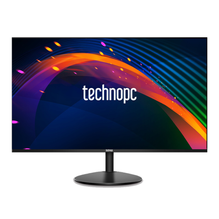 Technopc 23.8 TPL24V View Standart Ayak VA 1920x1080 5ms 250cd-m2 HDMI-VGA-DP-SPK Monitör