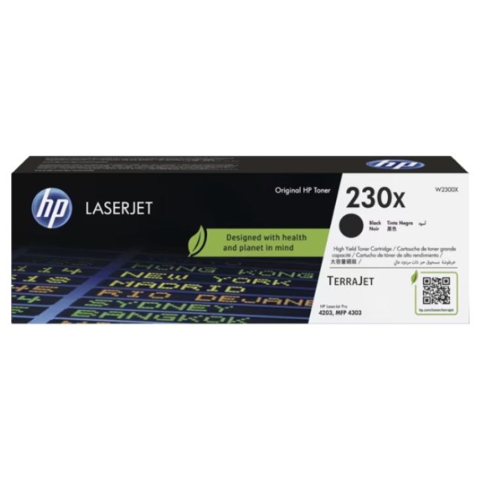 HP 230X Black Siyah 7.500 Sayfa Toner W2300X