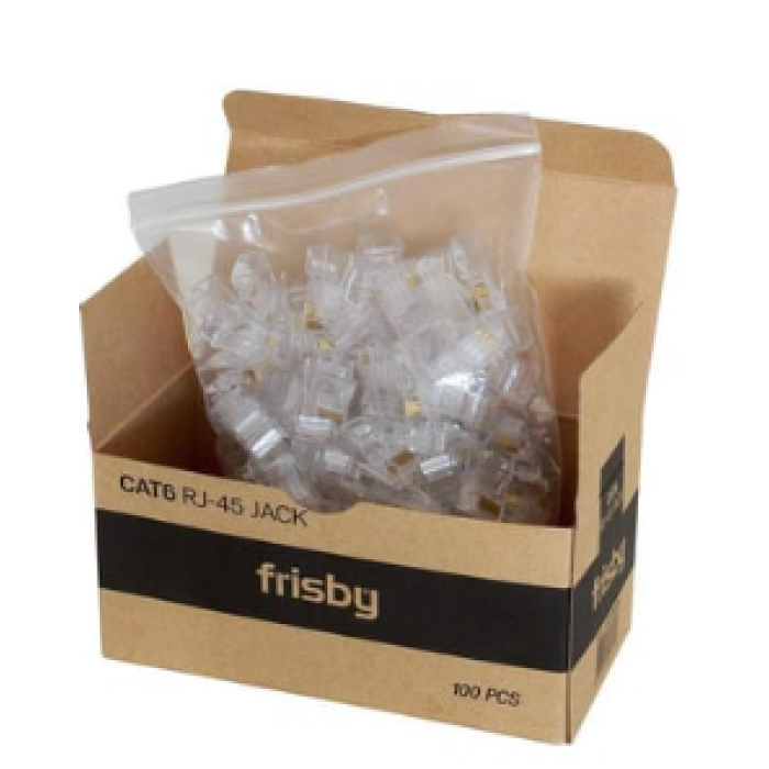 FRISBY FNW-RJ4524N Rj-45 Utp Konnektör 100lü