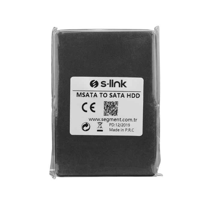 S-link MSATA TO SATA Harici 2.5 Siyah Hdd Kutusu