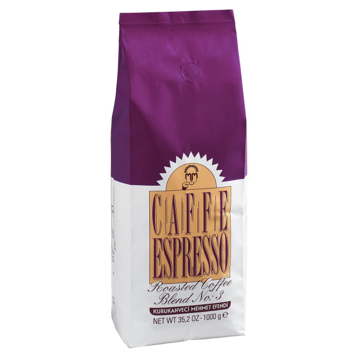 Mehmet Efendi No:3 ROASTEDBLEBD ESPRESSO 1000GR Çekirdek Kahve