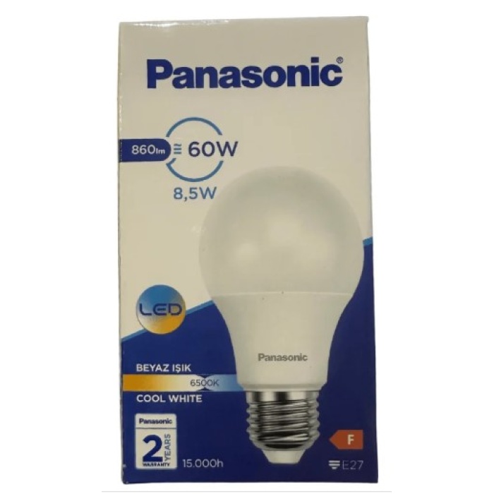 Panasonıc Led Lamba 8.5W 860 Lm E27 Beyaz