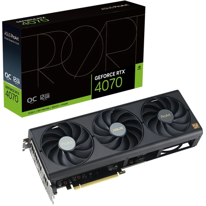 Asus ProArt GeForce RTX4070 O12G 12GB GDDR6X PROART-RTX4070-O12G 192 Bit Ekran Kartı