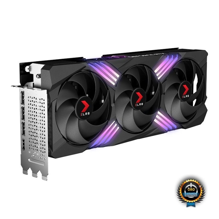 Pny RTX4070Ti XLR8 Gaming VERTO 12GB GDDR6X 192Bit VCG4070T12TFXXPB1 DX12 Gaming Ekran Kartı