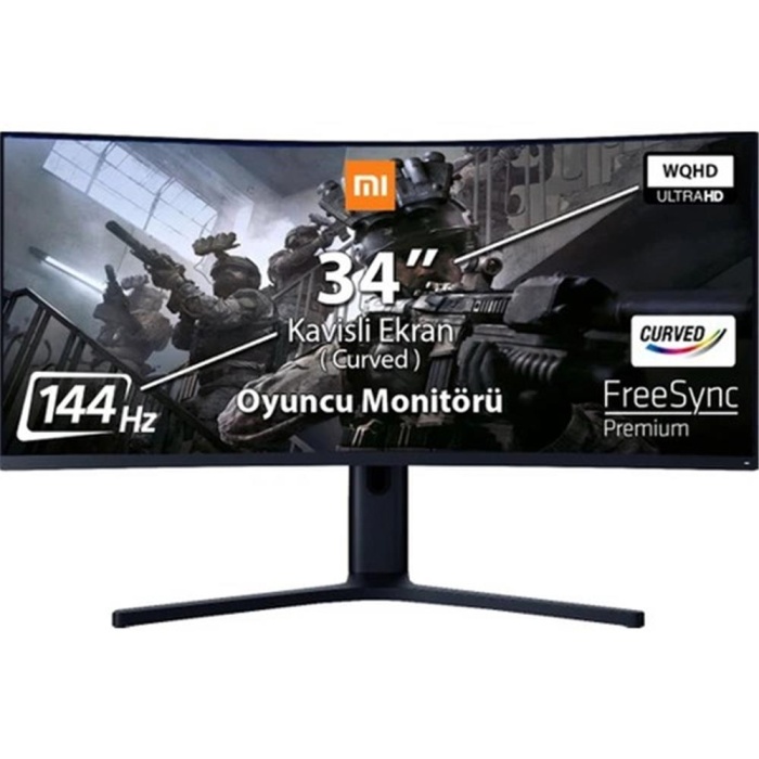 Xiaomi Mi 34 BHR5126CN 4ms 144Hz Freesync Premium Va Wqhd Curved Gaming (Oyuncu) Monitör