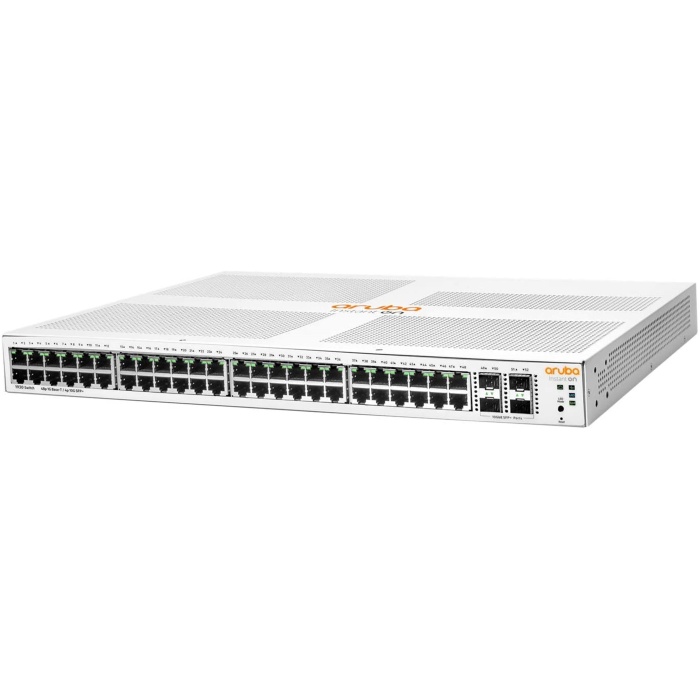 HP Aruba ION JL686B 1930 48 PORT GIGABIT+4X10GB SFP YÖNETİLEBİLİR L2+ RACKMOUNT 370W POE SWITCH