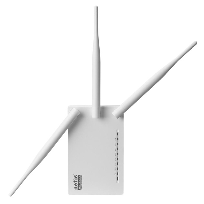 Netis WF2409E 300Mbps 2.4GHz 1-WAN+4-LAN 3-5dBi Anten AP+Repeater+WISP Smart Kablosuz Router