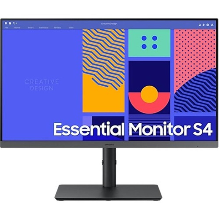 Samsung 24 Essential LS24C432GAUXUF 4 ms Full HD Pivot IPS Monitör