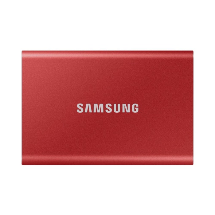 Samsung 1TB T7 USB3.2 1050MB-1000MB-s Taşınabilir SSD Kırmızı MU-PC1T0R-WW