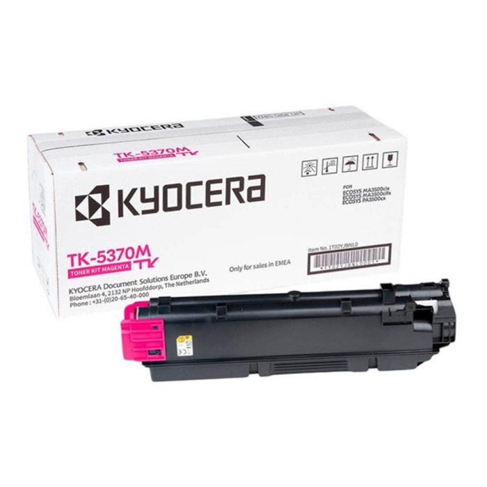 Kyocera TK-5370M Magenta Kırmızı Orjinal Fotokopi Toneri Ecosys MA3500cix - MA3500cifx 5.000 Sayfa