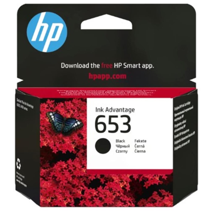 HP 653 Black Siyah Kartuş 3YM75AE