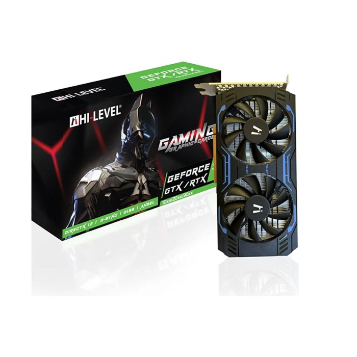 Hi-Level Geforce GTX1660 Super Gddr6 6gb 192BIT Dual Fans Dp-hdmı-dvı Ekran Kartı HLV1660SD66G192D