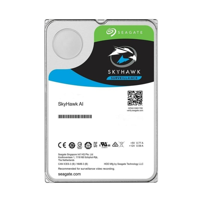 Seagate 10Tb 3.5 Skyhawk 7200Rpm 256Mb Sata 3.0 St10000Ve0008 Harddisk (Hikvision)