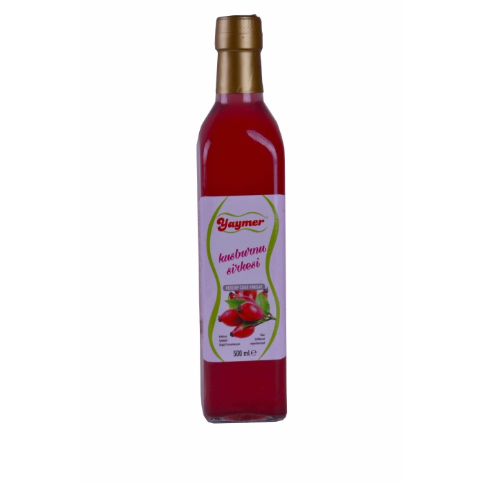 Yaymer Doğal Kuşburnu Sirkesi (500 Ml)