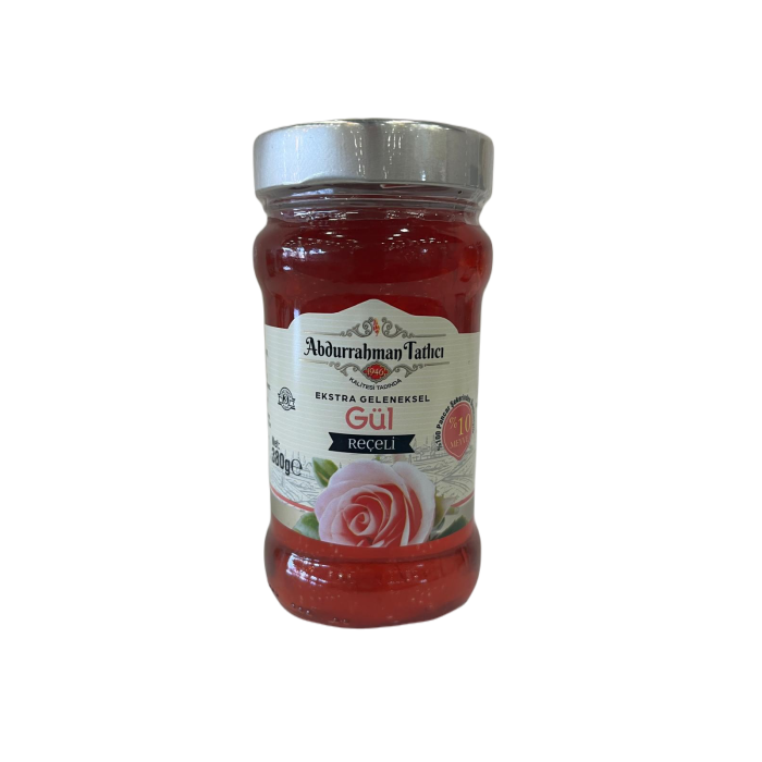 Abdurrahman Tatlıcı Reçel 380 gr (Ayva, Gül, İncir, Kayısı, Portakal, Vişne)