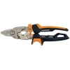 Fiskars 1027212 PowerGear Metal Levha Makası - Kısa Kesim