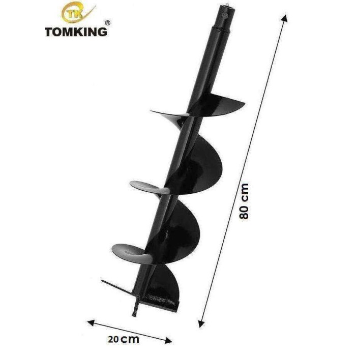 Tomking EA52P Toprak Burgu Makinası Seti