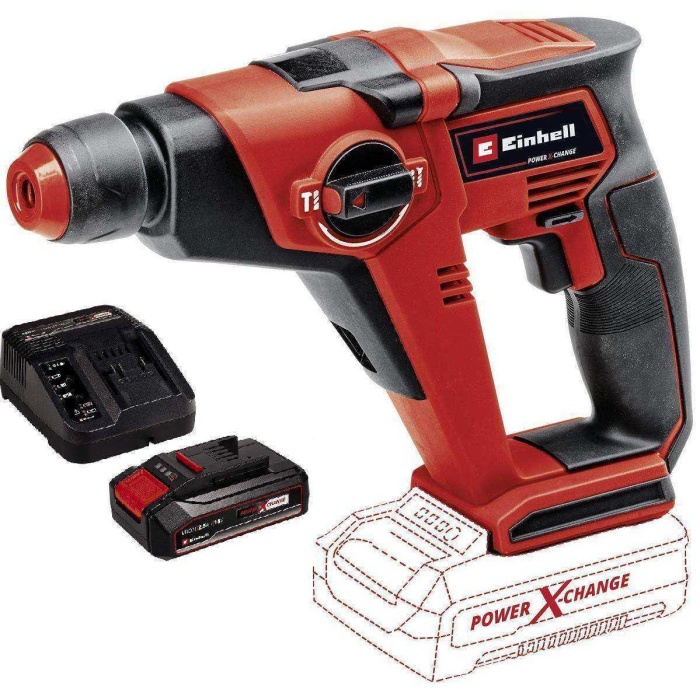 Einhell TE-HD 18li Kit Akülü Pnömatik Darbeli Matkap (1x2.5 Ah)