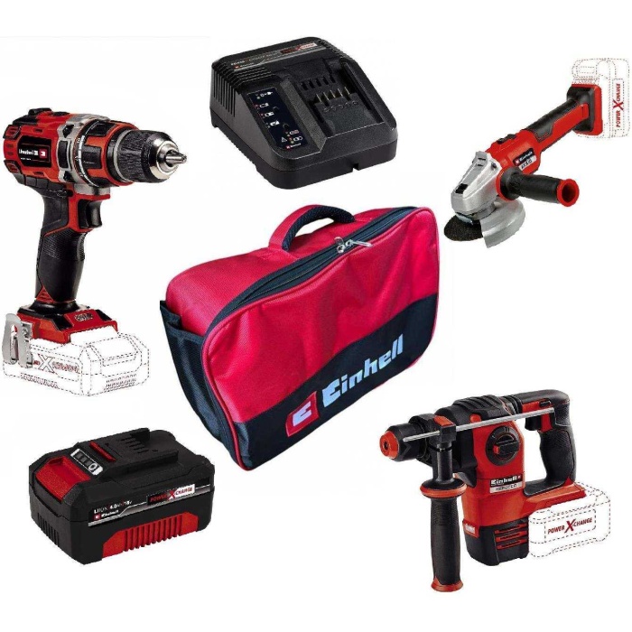 Einhell TE-TK 18 Li Akülü Çantalı Multi Takım Seti