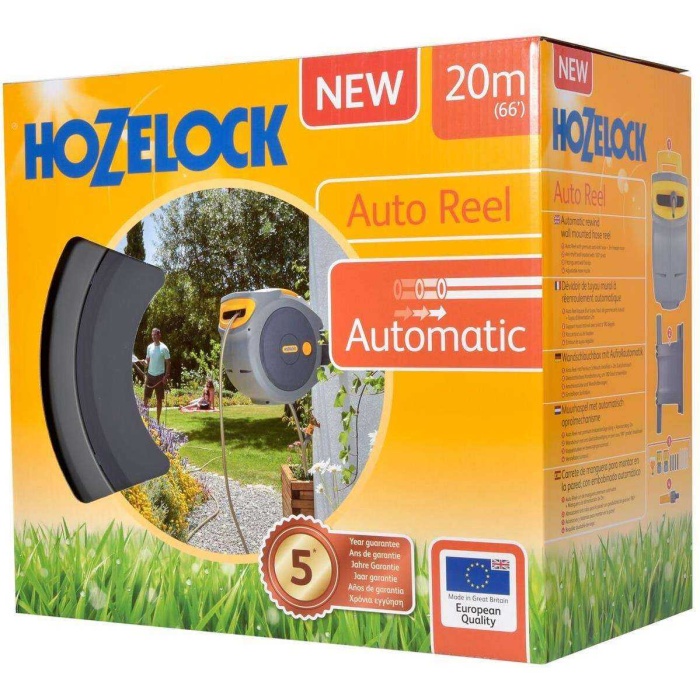 Hozelock 2401H Autoreel Duvara Monte Otomatik Makara 20 mt