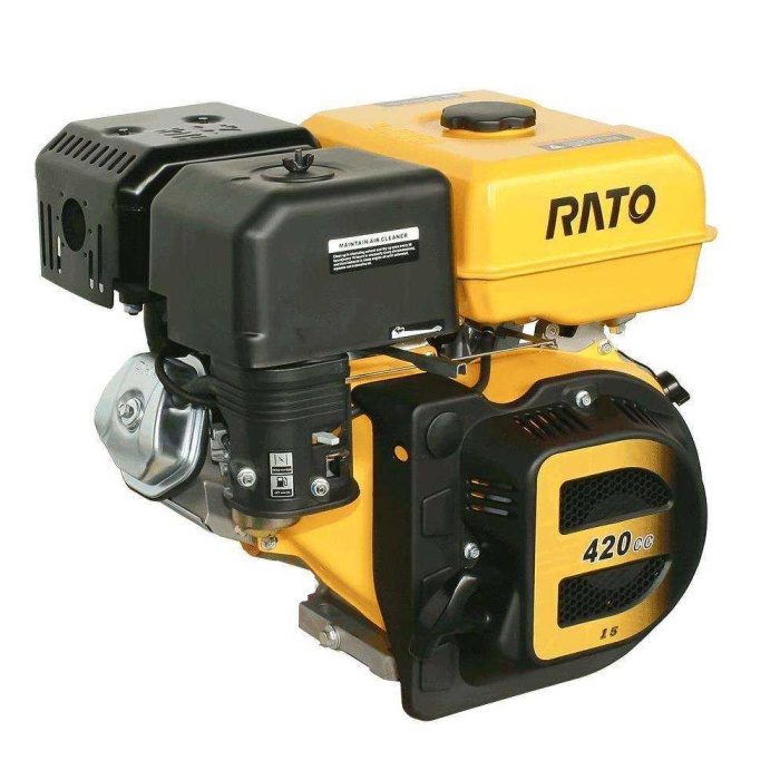 Rato R420 Benzinli Marşlı Kamalı Krank Motor 15 Hp