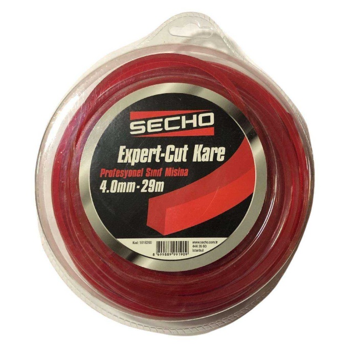 Secho Expert-Cut Kare Tırpan Misinası 4 mm 29 mt