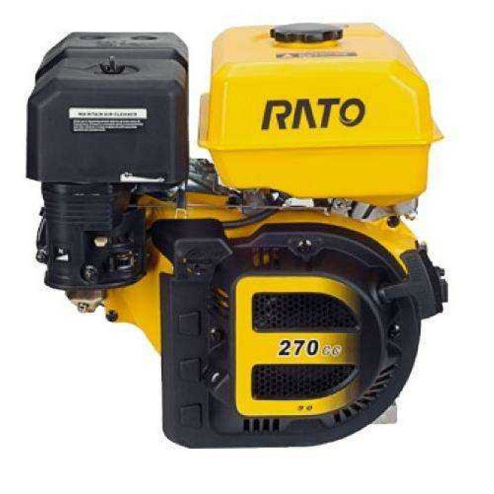 Rato R270 Benzinli Kamalı Krank Motor 9 Hp