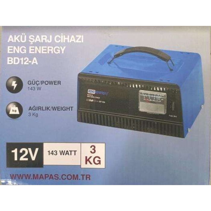 Energy 12V 12A Akü Şarj Cihazı