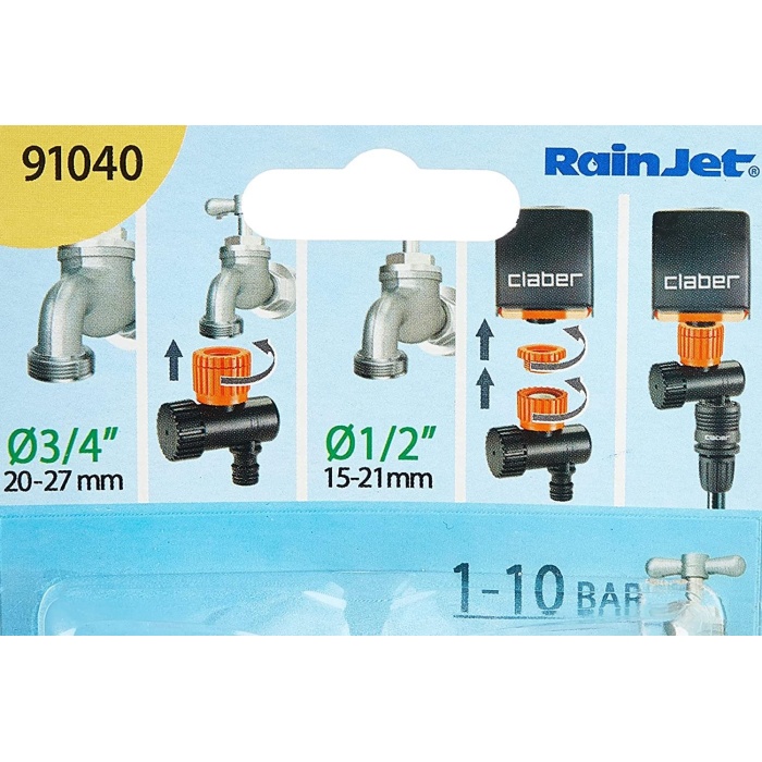 Claber 91040 Basınç Düşürücü Rainjet 1/2-3/4