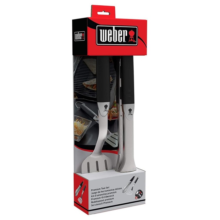 Weber 6645 Mangal Maşası ve Spatulası 2li Seti