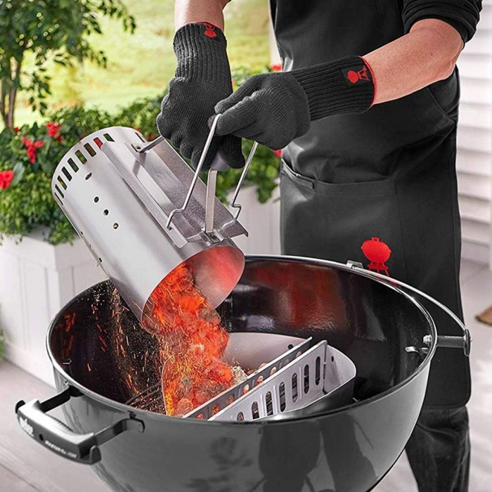 Weber 7416 Mangal Kömürü Ateşleme Bacası Büyük Boy