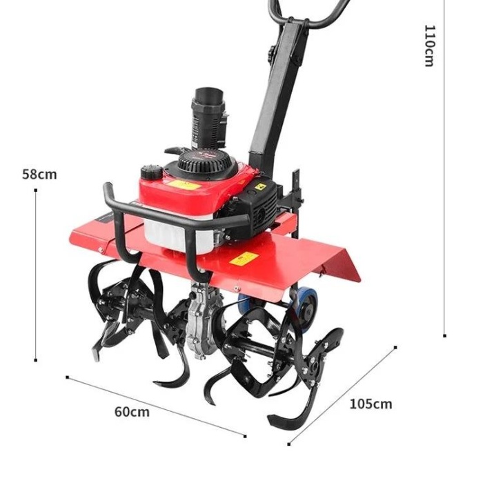 Pars P4000 24 Bıçaklı 4 Hp 4 Zamanlı Benzinli Mini Çapa Makinesi