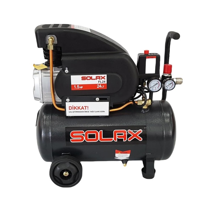 Solax FL 24 Yağlı Kompresor 24 Lt 8 Bar