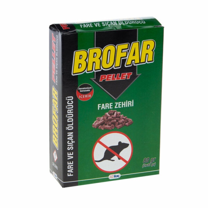 Brofar Titan Fare Zehiri Pelet 80Gr