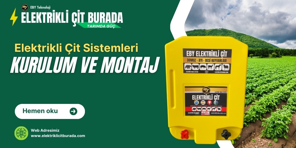 Elektrikli Çit Cihazı Kurulumu