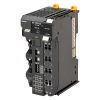 NX-series PROFINET Coupler, 2 ports, 63 I/O units, max I/O current 10 A, screwless push-in connector, delivered with end cover