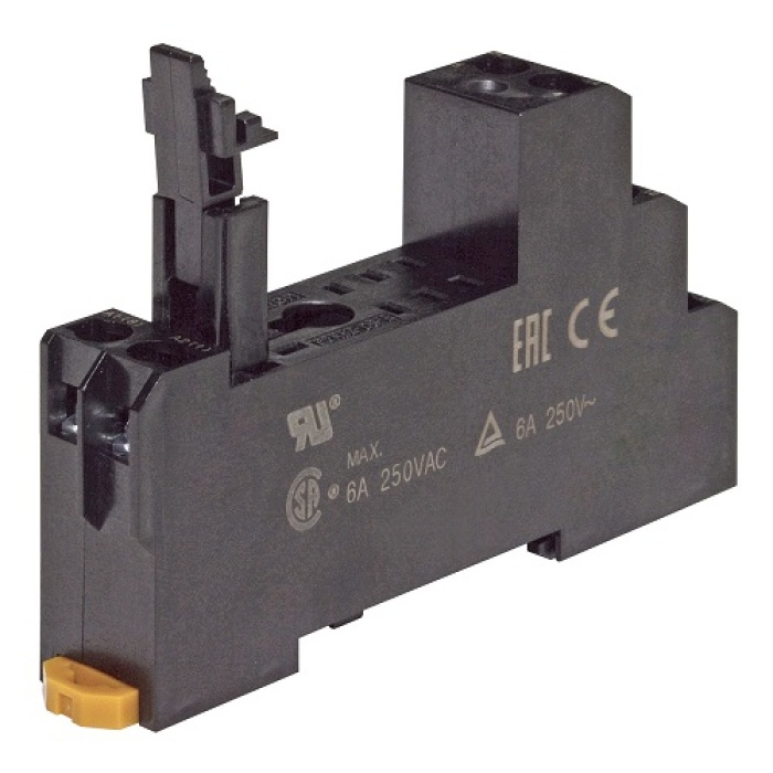 P2RFZ-08-E Socket, DIN rail/surfacemounting, 8-pin, screwterminals