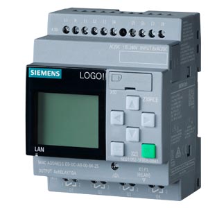 Logo! 230rce,logic Module, Display Ps/ı/o: 115v/230v/relay, 8 Dı/4 DQ